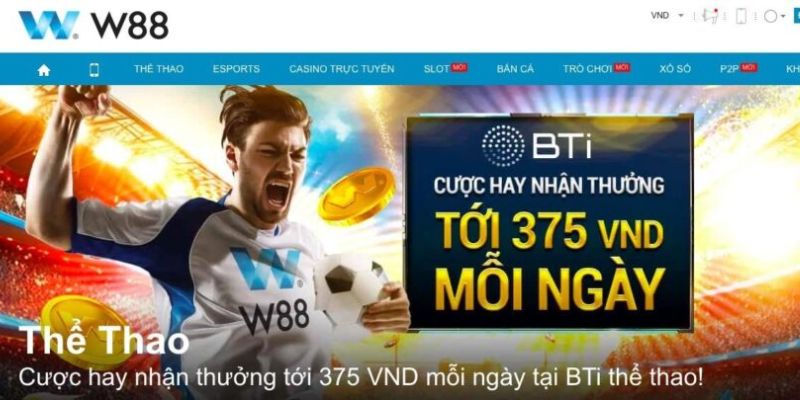 Điểm danh những bộ môn được ưa chuộng tại W88 thể thao