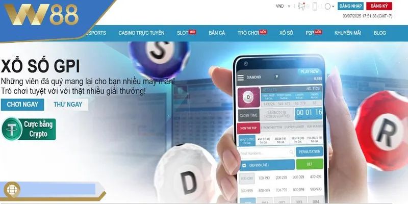 Giới thiệu sơ lược về luật chơi Xổ số tại W88